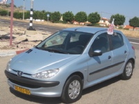 פיג'ו 206 ONE LINE PK אוט' 1.6 2007