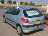 פיג'ו 206 XLINE אוט' 1.4 2006