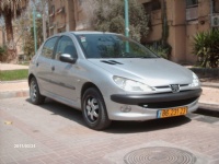 פיג'ו 206 XT אוט' 1.4 2000