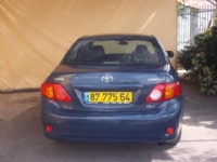 טויוטה קורולה החדשה  GLI אוט' 1.6 (מתיחת פנים) 2005