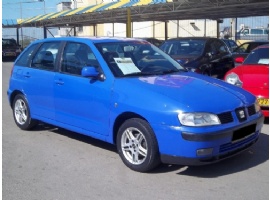 סיאט&nbsp;איביזה {עד 02'}&nbsp;SIGNO ידני 5 דל' 1.6 (75 כ''ס)&nbsp;2001